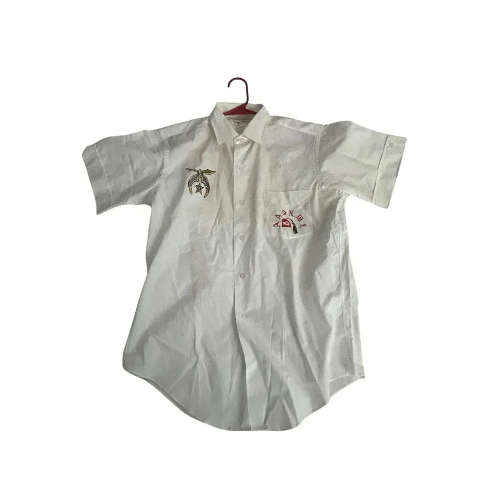 Vintage Shriners Shirt A.A.O.N.M.S. Ancient Arabic Order Nobles Mystic Shrine